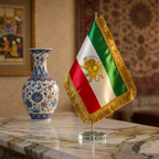 Identity Field Set - Lion and Sun Collection (Persian Flag, Tabletop & Patch)