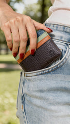 Signature Leather Card Holder