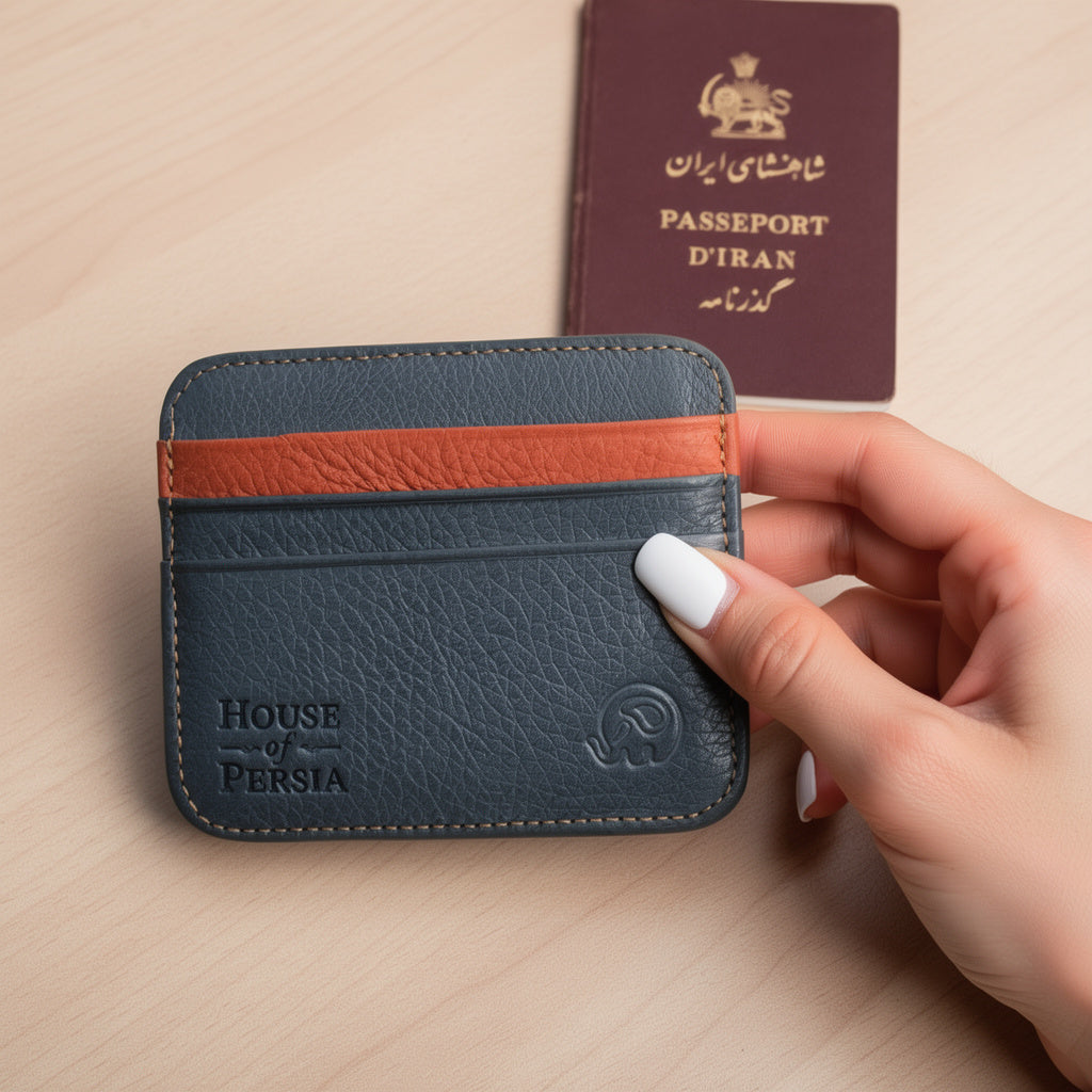 Signature Leather Card Holder