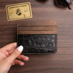 Signature Leather Card Holder