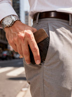 Signature Leather Card Holder