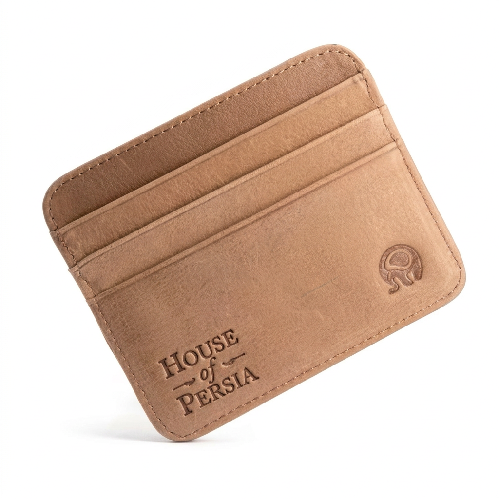 Signature Leather Card Holder