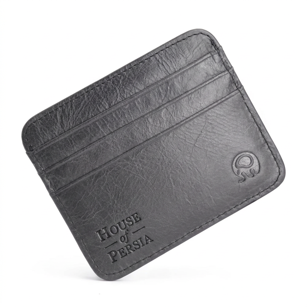 Signature Leather Card Holder