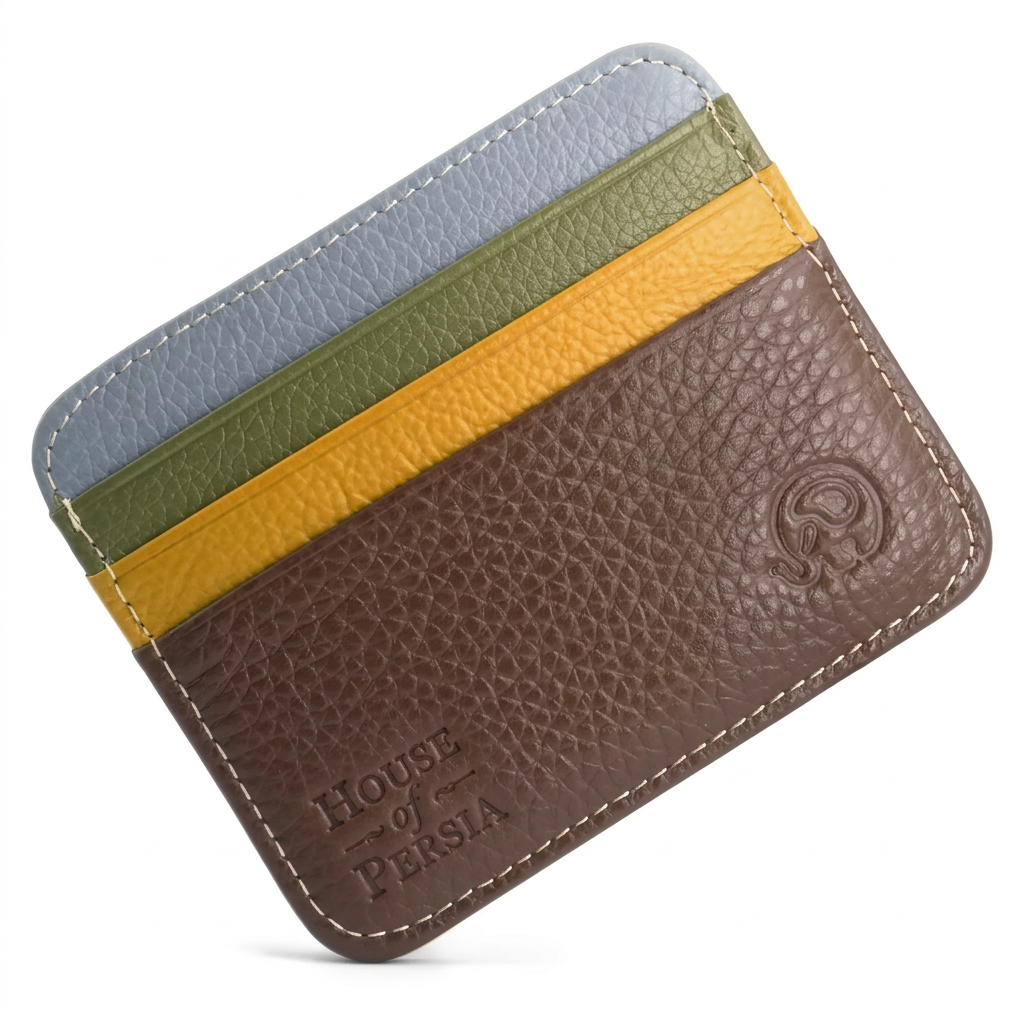 Signature Leather Card Holder