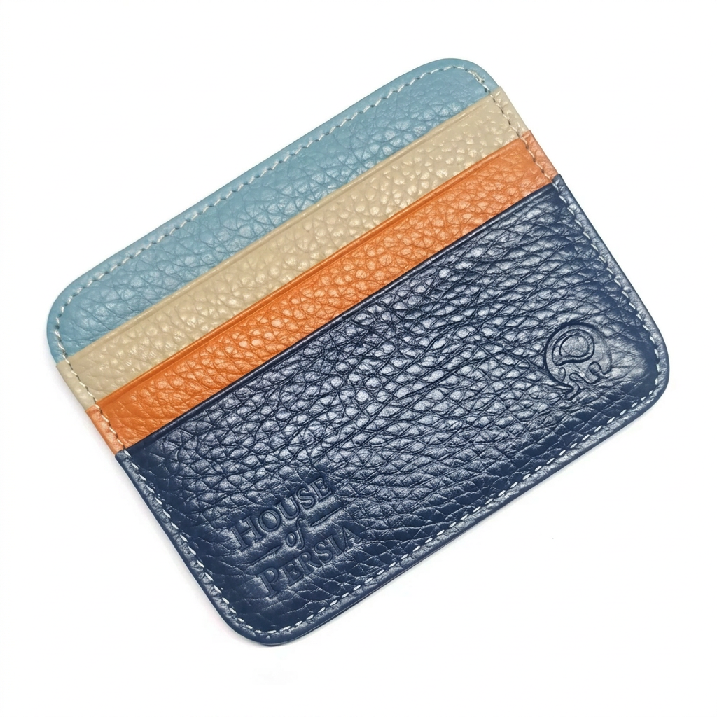 Signature Leather Card Holder