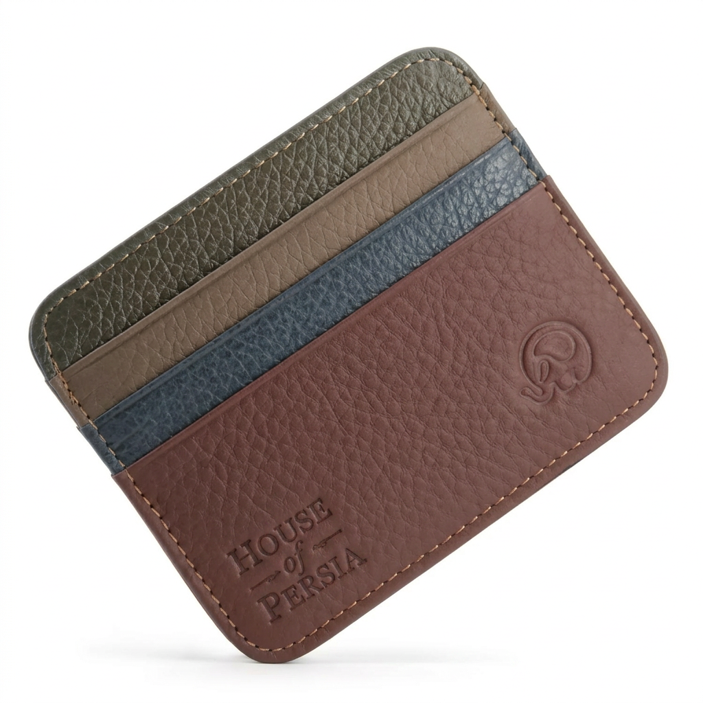 Signature Leather Card Holder