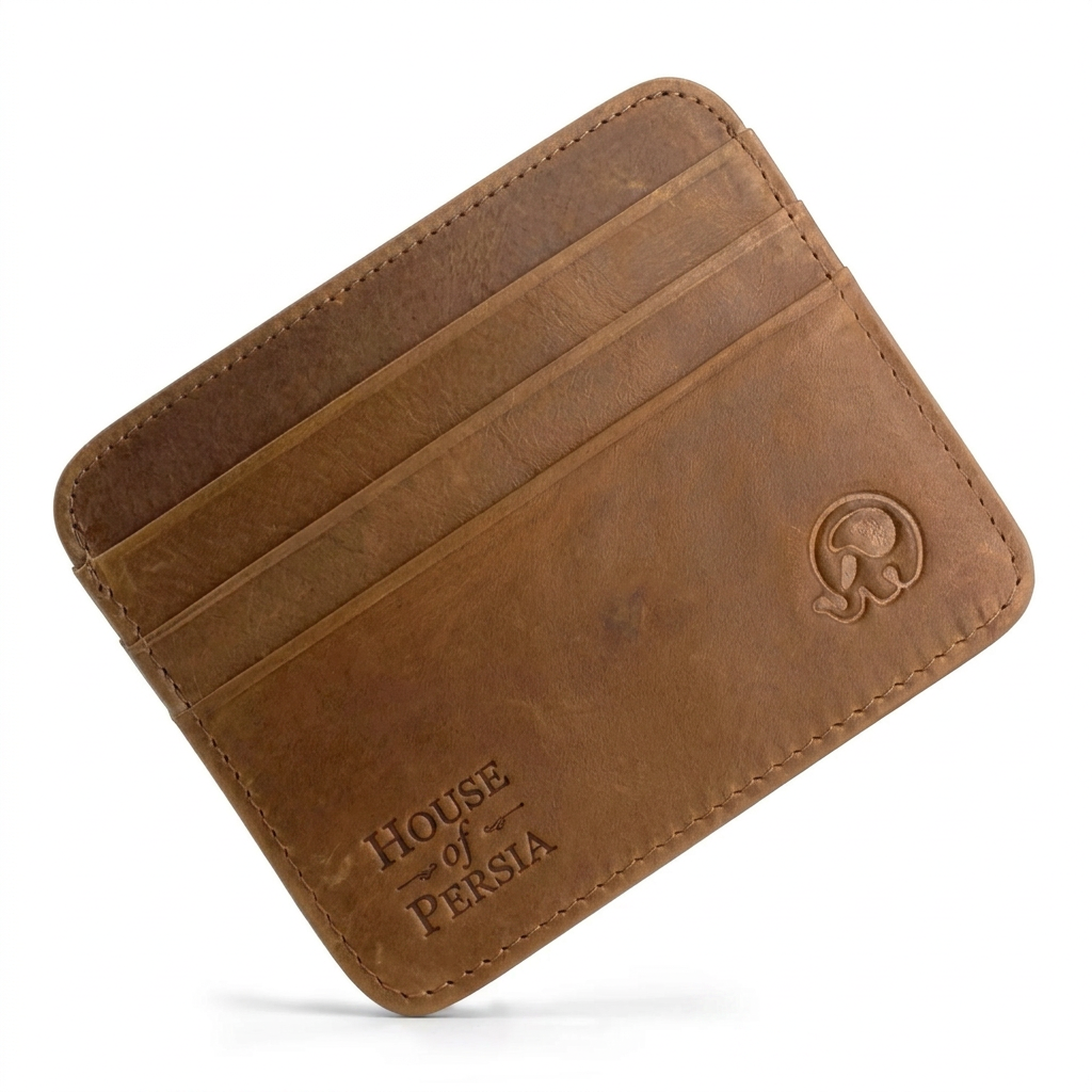 Signature Leather Card Holder