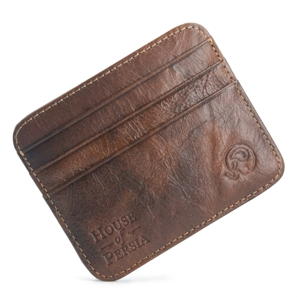 Signature Leather Card Holder
