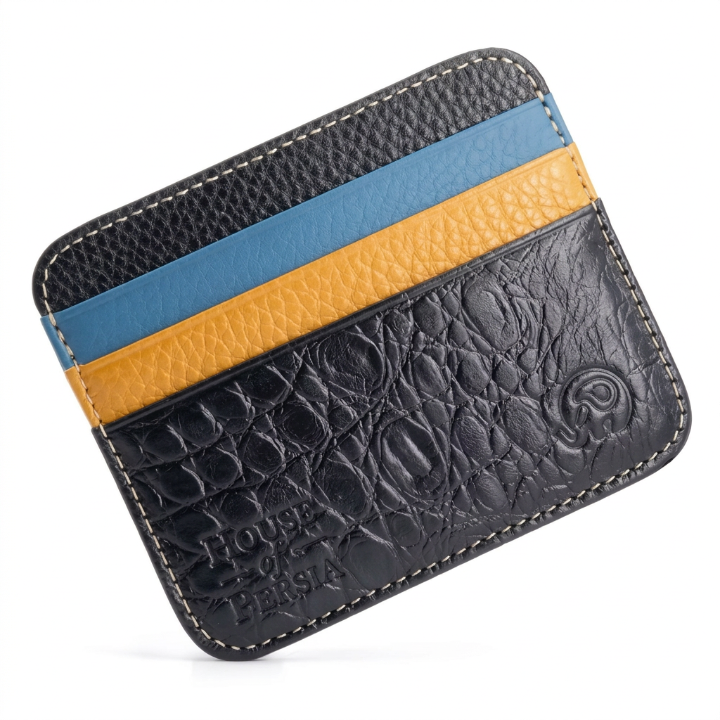 Signature Leather Card Holder