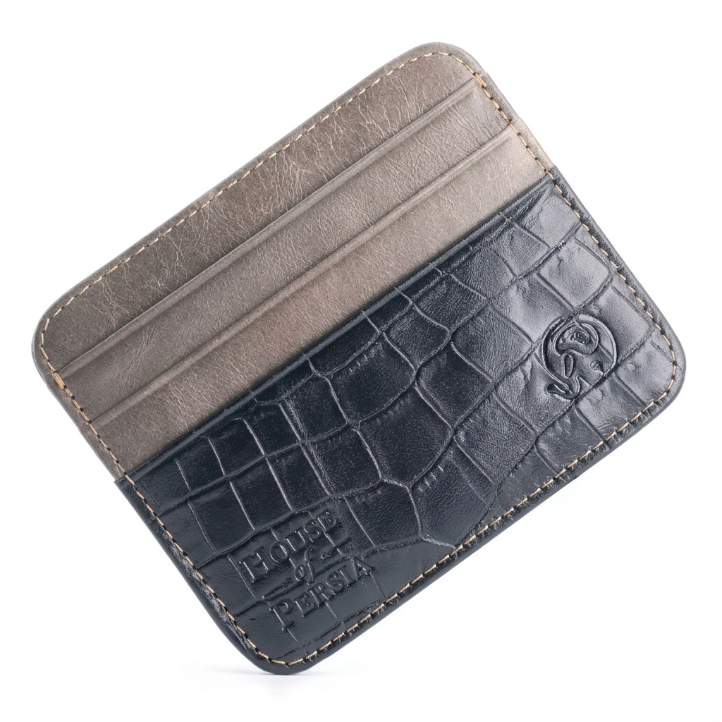 Signature Leather Card Holder